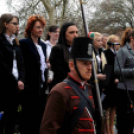 Kossuth szobor megkoszorúzása