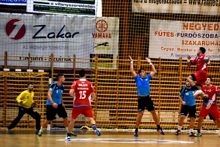 Ceglédi KKSE – König Trade Balmazújváros: 28-26 (13-12)