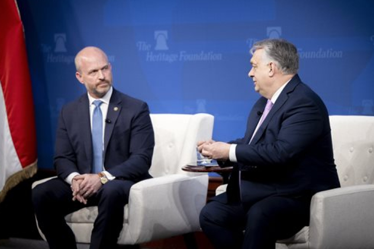 Orbán Viktor Washingtonban - panelbeszélgetés a konzervatív értékekről