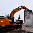 Malomtó széli lelátó bontása 