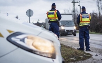 Fokozott ellenőrzést rendeltek el Budapesten és több megyében