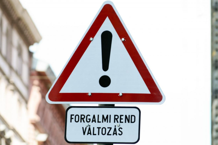 Lakossági tájékoztatás útlezárásról