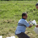 Ceglédi önkéntesek az árvízi védekezésben