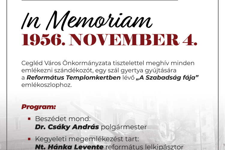 In Memoriam 1956. November 04.