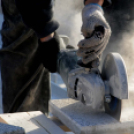 Városi Strandfürdő - Megérkezett a sátortető