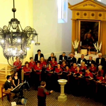 Pedagógus énekkar az Evangélikus templomban