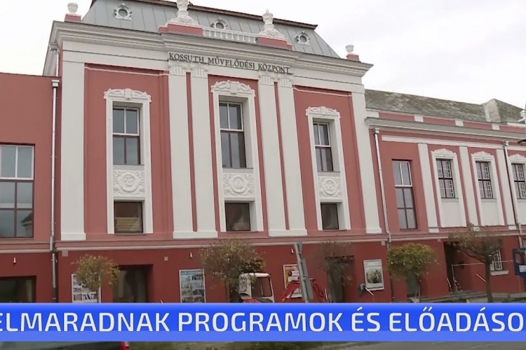 Elmaradnak a programok és előadások