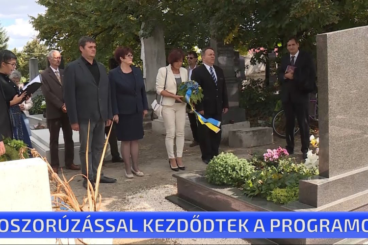 Koszorúzással kezdődtek a Kossuth Toborzó programjai