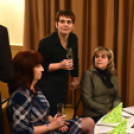 Újévi fogadás a kamarateremben 