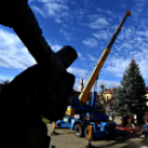 Karácsonyi készülődés a Szabadság téren