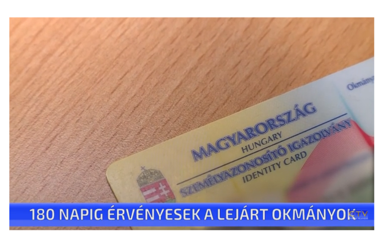 180 napig érvényesek a lejárt okmányok