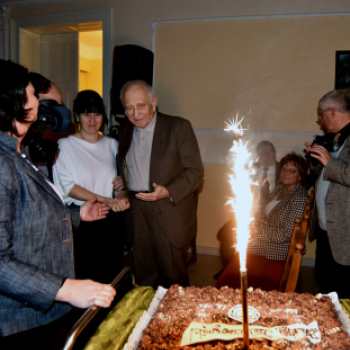 Baranyi Ferenc köszöntése