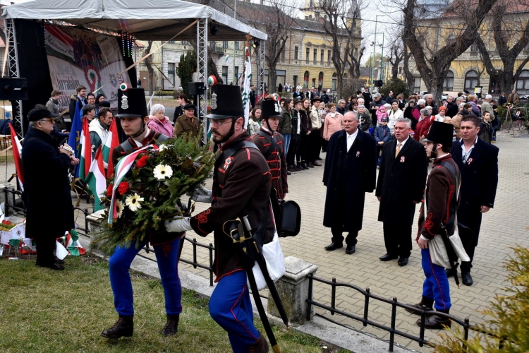 Március 15-i ünnepség - Kisfaludi István fotó