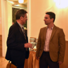 Újévi fogadás a kamarateremben 