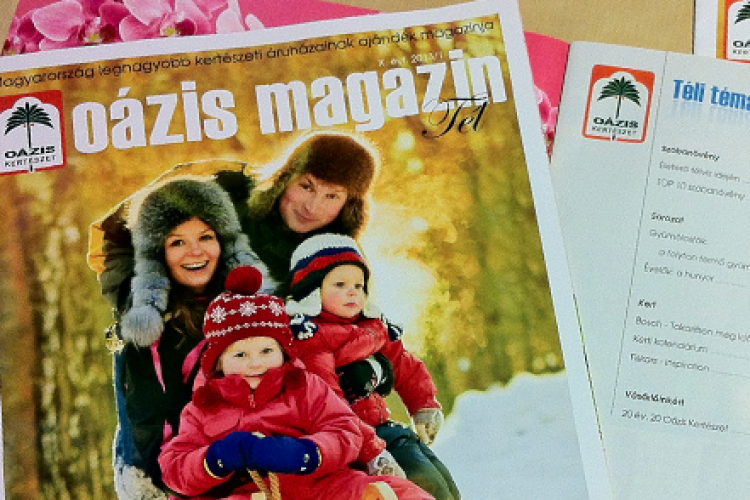 Megjelent az Oázis Magazin Téli száma