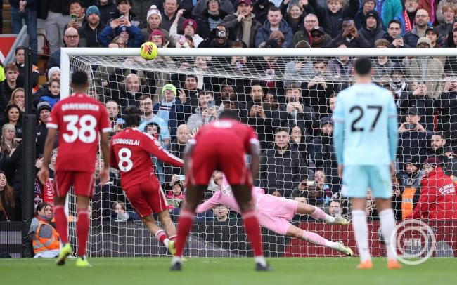 Szoboszlai büntetőt hibázott, a Liverpool nem tudott győzni