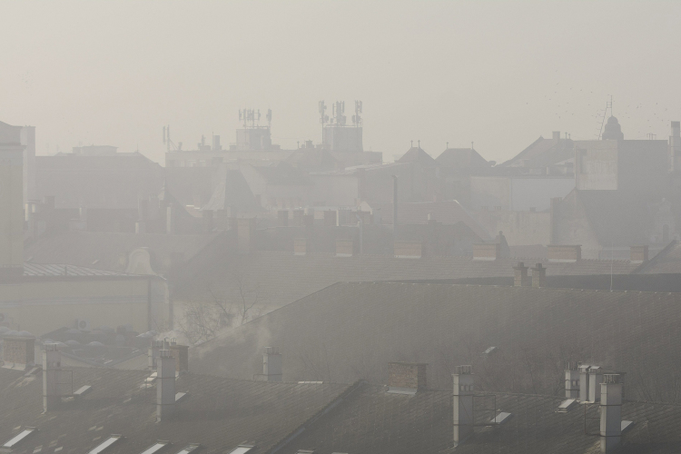Több térségben ismét romlott a levegő minősége