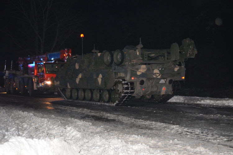 Szalay-Bobrovniczky Kristóf: megérkeztek Veszprém környékére a Wisent műszaki vontatók