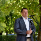 Kosárlabdacsarnok alapkőletétel 