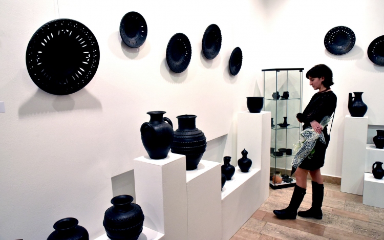 Mohácsi feketével nyitott a Ceglédi Galéria