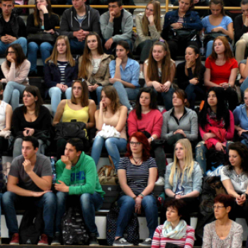 Bűnmegelőzési előadás a Sportcsarnokban