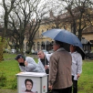 Esőben is kampányoltak Cegléden