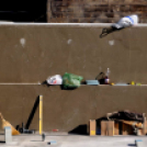 Városi Strandfürdő - Labda a medencében